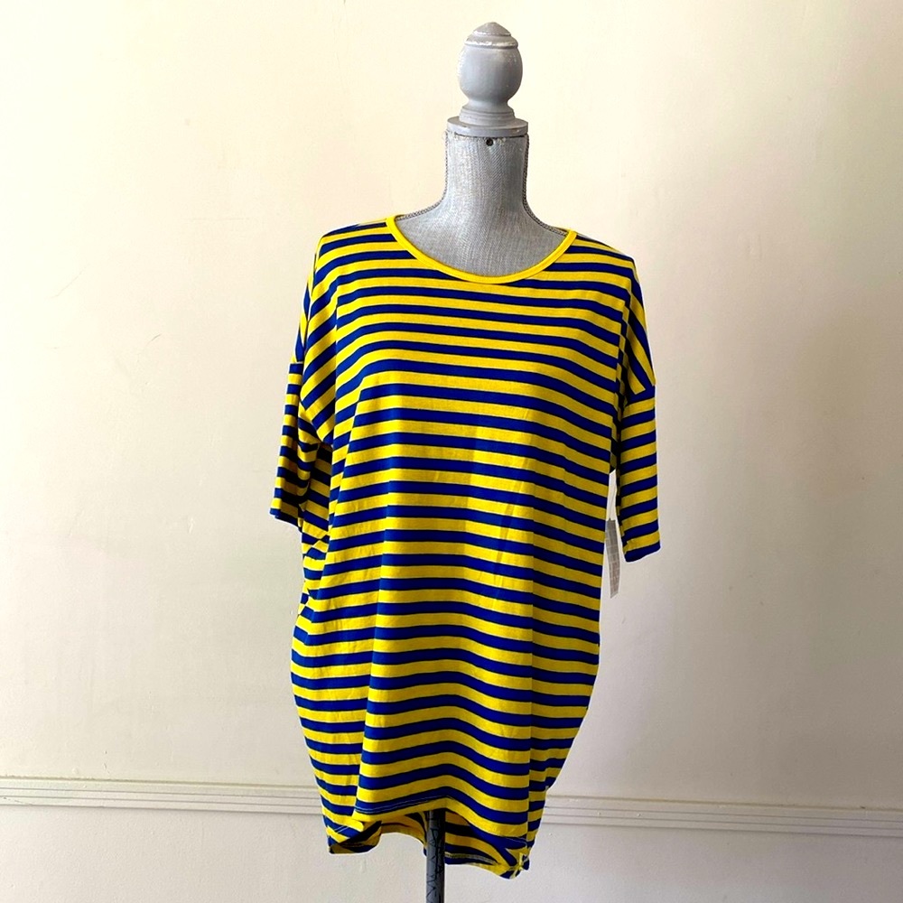 LuLaRoe “IRMA” HIGH-LOW TUNIC OVERSIZED TOP SIZE EXTRA SMALL 🌟NWT🌟